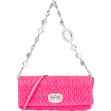 Miu Miu Quilted Crystal Shoulder Bag