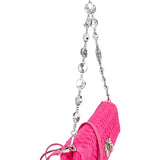 Miu Miu Quilted Crystal Shoulder Bag