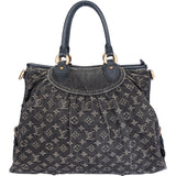 Louis Vuitton Denim Monogram Neo Cabby Handbag