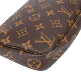 Louis Vuitton Canvas Monogram Pochette Accessoire Handbag