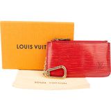 Louis Vuittonn Rouge Epi Leather Key Pouch