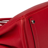 Hermès Rouge Togo Leather Birkin 30 Handbag