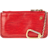 Louis Vuittonn Rouge Epi Leather Key Pouch