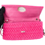 Miu Miu Quilted Crystal Shoulder Bag