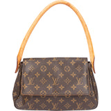 Louis Vuitton Canvas Monogram Looping PM Handbag