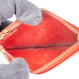 Louis Vuittonn Rouge Epi Leather Key Pouch
