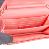 Chanel Quilted Lambskin Wallet On Chain Crossbody Bag