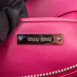 Miu Miu Quilted Crystal Shoulder Bag