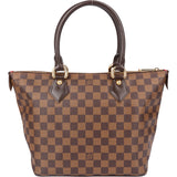 Louis Vuitton Damier Azur Monogram Saleya PM Handbag