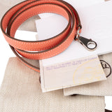 Hermès Taurillon Clemence Crevette Kelly 28 Retourne Handbag