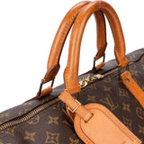 Louis Vuitton Canvas Monogram Keepall 55