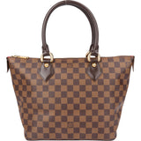 Louis Vuitton Damier Azur Monogram Saleya PM Handbag