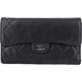 Chanel Quilted Lambskin Classic Flap Wallet