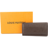 Louis Vuitton Brun Taiga Leather Keyholder