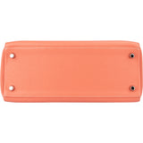 Hermès Taurillon Clemence Crevette Kelly 28 Retourne Handbag