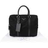 Prada Nylon Triangle Business Handbag