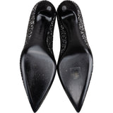 Saint Laurent Black Glitter Show Pumps (37)