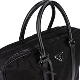 Prada Nylon Triangle Business Handbag