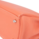 Hermès Taurillon Clemence Crevette Kelly 28 Retourne Handbag