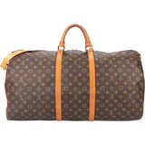 Louis Vuitton Canvas Monogram Keepall 60 Bandouliere