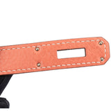 Hermès Taurillon Clemence Crevette Kelly 28 Retourne Handbag
