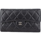 Chanel Quilted Lambskin Classic Flap Wallet