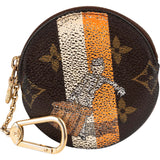 Louis Vuitton Monogram Canvas llustre Illustre Groom Rond Key Pouch