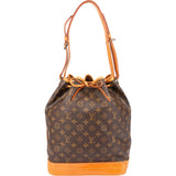 Louis Vuitton Canvas Monogram Sac Noe Grande Shoulder Bag