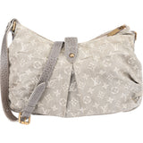 Louis Vuitton Denim Monogram Mahina Crossbody / Shoulder Bag