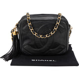 Chanel Quilted Lambskin CC Mini Camera Crossbody Bag