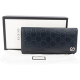 Gucci Leather GG Monogram Wallet