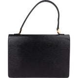Louis Vuitton Noir Epi Leather Concorde Handbag