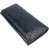 Gucci Leather GG Monogram Wallet