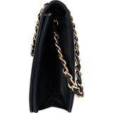 Chanel Quilted Lambskin 24K Gold Single Flap Shoulder Bag