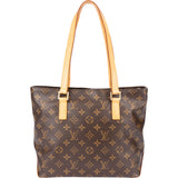 Louis Vuitton Canvas Monogram Cabas Piano Shoulder Bag
