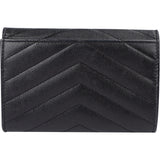 Saint Laurent Caviar Leather Cassandre Famme Wallet