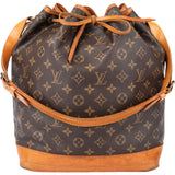 Louis Vuitton Canvas Monogram Sac Noe Grande Shoulder Bag
