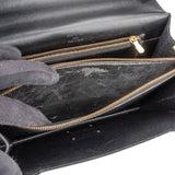 Louis Vuitton Noir Epi Leather Concorde Handbag