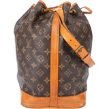 Louis Vuitton Canvas Monogram Sac Noe Grande Shoulder Bag