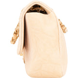 Chanel Chevron Calfskin Leather Single Flap Crossbody Bag