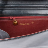 Chanel Quilted Lambskin 24K Gold Single Flap Shoulder Bag