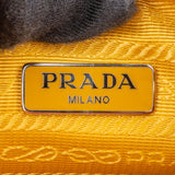 Prada Yellow Nylon Triangle Re-Editon Handbag