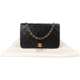 Chanel Quilted Lambskin Single Flap Shoulder Bag