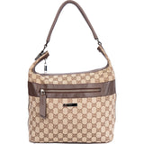 Gucci GG Monogram Clip Shoulder Bag