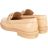 Chanel Patent Leather Interlocking Loafer (37C)