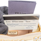 Prada Patent Crystal Mini Promenade Handbag