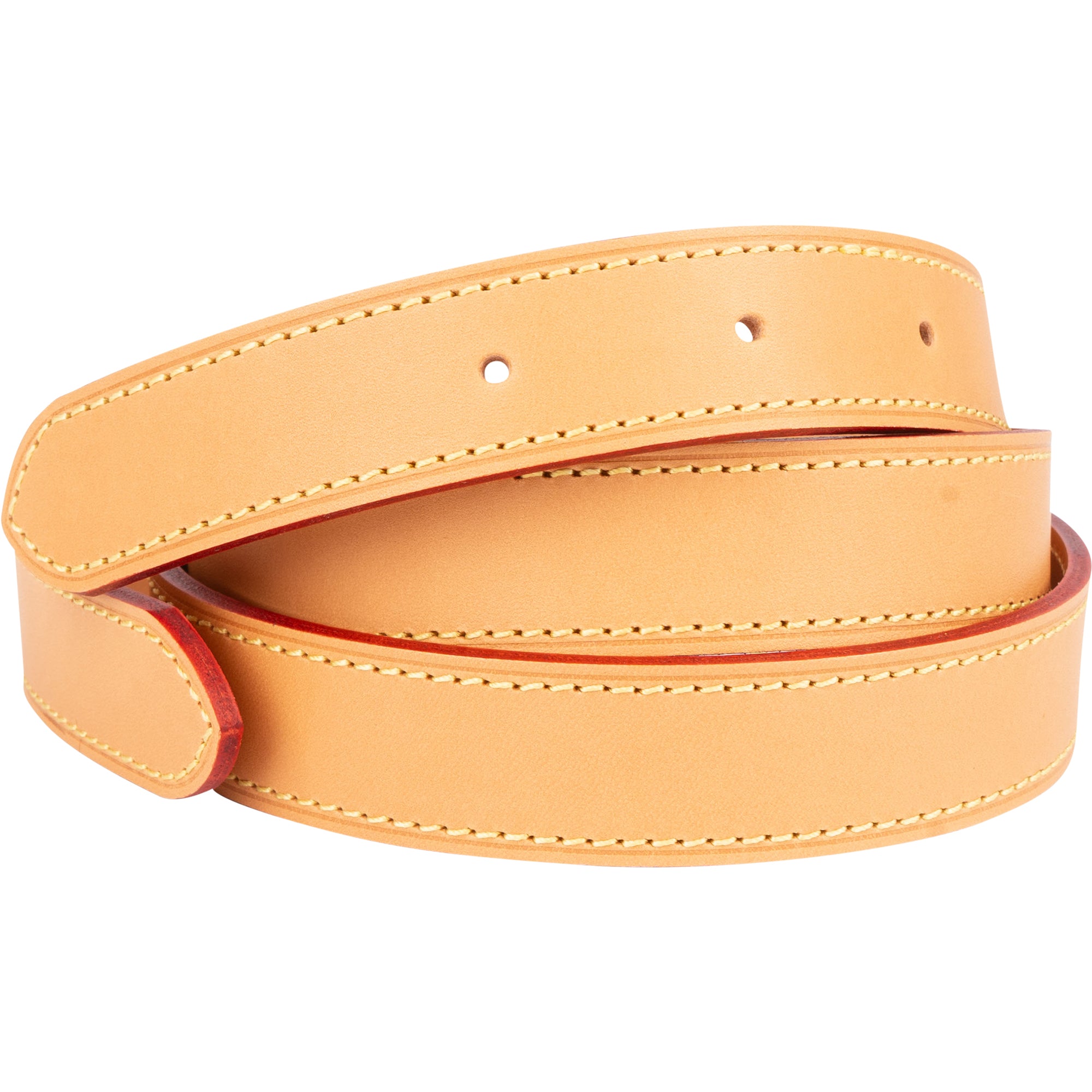 Vachetta Schulterriemen (Dunkel / Lang) - Denim Baggy - vintageandkickz