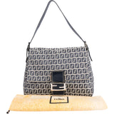 Fendi FF Monogram Baguette Mamma Handbag