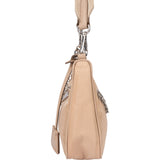 Prada Beige Nylon Triangle Re-Edtion Crossbody Bag