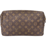 Louis Vuitton Canvas Monogram Trousse Toilette 28 Clutch